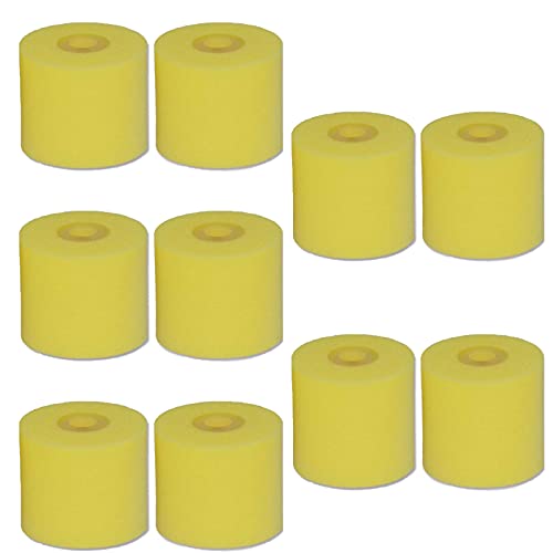 Almohadillas de espuma para auriculares Shure SE SE110, SE115, SE210, SE215, SE310, en almohadillas para orejas (amarillo)