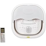 【2024新登場】電気足湯 フットバス 折りたたみ式電動保温 足湯器 足湯用バケツ フットバス電動足湯器 自動47℃保温・加熱機能 自動加熱バブル機能 35℃~47℃の温度調節 急速加熱及び気泡機 タイマー機能遠赤外線フットバス マルチモード リモコン付きコンパクト・軽量ポータブル収納 足の冷え対策 電動フットバス 足浴桶 家庭用 足熱対策 父母ギフト クリスマスギフト (グレー)