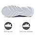 MGBDSZ Men's Walking Running Shoes Sneakers Athletic Non Slip On Sports Tennis Fitness Shoes Casual Workout Lightweight Breathable Trainers Gym Fashion Mesh Soft Comfortable Shoe White Size US 12