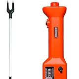 33.5 in Cattle Prod, Waterproof Electric Livestock Prod with LED Lights, Power Display Livestock Shock Stick, Rechargeable Animal Prod for Farm Ranch Herding Dogs/Pig/Sheep/Cow