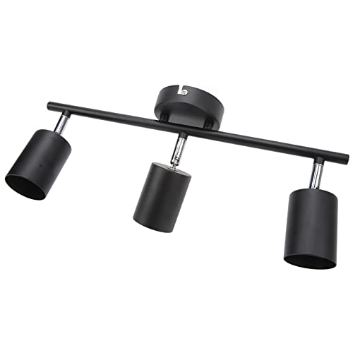 La mejor comparación de Sistemas de iluminación en rieles, barras y cables , tabla con los diez mejores. 42 Kit de Iluminación de Riel LED, 85 a 265 V, 3 Portalámparas GU10, Kit de Iluminación de Riel LED, Lámpara de Techo de Ajuste Flexible de 90 °, Compatible con Interruptores de