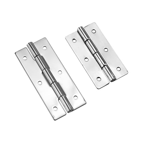 Charnière pliante inox porte armoire industrielle grand format