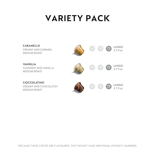 Nespresso Capsules Original, Barista Flavored Pack, 30 Count Espresso Coffee Pods