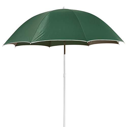 HI Sombrilla de Pesca Verde Parasol Sombra Protector Jardín Terraza Patio