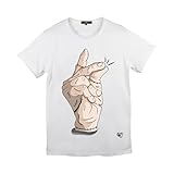 Photo Gallery oji t-shirt bianca - design gotico ispirato al mercoledì - maglia stile wednesday con mano - cotone premium made in italy - idea regalo originale (it, testo, xl, regular, regular, mano) Photo Gallery oji t-shirt bianca - design gotico ispirato al mercoledì - maglia stile wednesday con mano - cotone premium made in italy - idea regalo originale (it, testo, xl, regular, regular, mano)