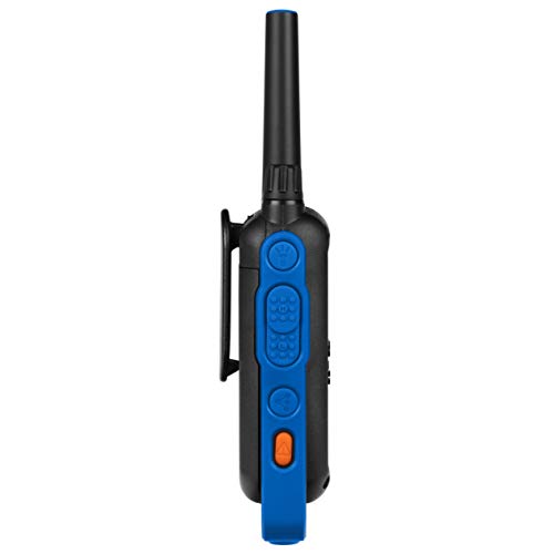 Motorola Talkabout T800 Two-Way Radios, 2 Pack, Black/Blue #TOP3