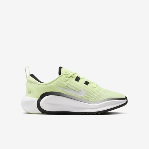 Nike Infinity Flow Big Kids' Running Shoes (FD6058-700, Barely Volt/Black/White) Size 63
