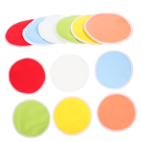 BESTonZON Breastfeeding Pads 12 Reusable Washable Leakproof Nursing Pads for Maternity Soft Comfortable