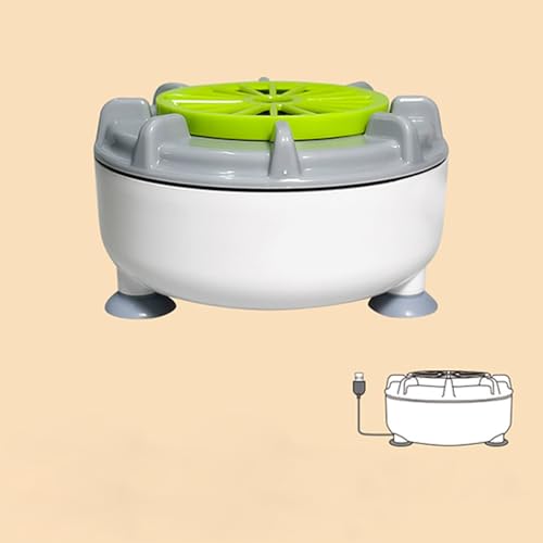 Lavafrutas y verduras impermeable con cesta giratoria para casa y restaurante 8
