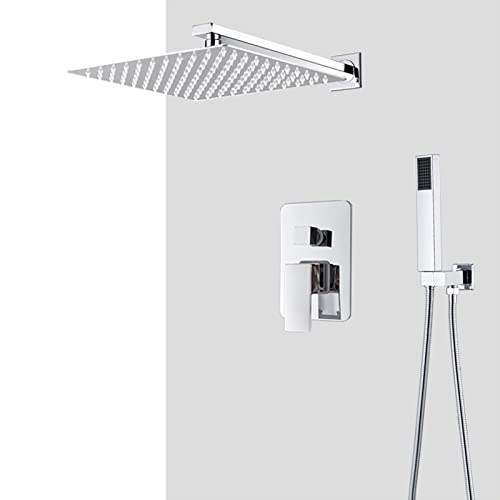 Ensemble de robinet mitigeur de douche encastrable anti-calcaire pour cabine moderne
