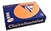 Produktbild Clairefontaine 1765C - Ries Druckerpapier / Kopierpapier Trophee, intensive Farben, DIN A4, 160g, 250 Blatt, Orange, 1 Ries