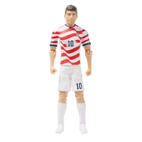 Sockers Banbo Toys 2026 USMNT Christian Pulisic Home Jersey 20,3 cm Figurine de football Ă collectionner