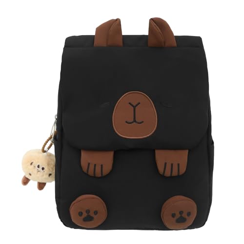 Sac à dos à rabat fille pour le lycée et les sorties avec son motif animal mignon
