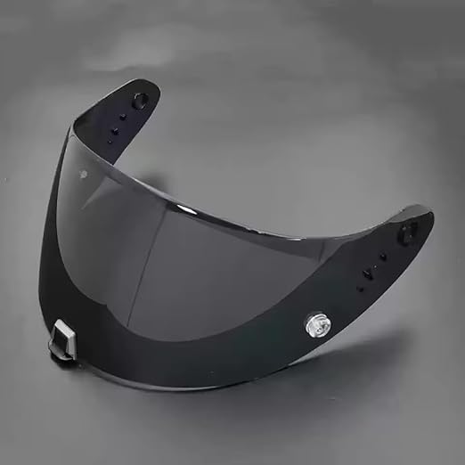YOFAB Visiere Casque Moto pour Scorpion EXO R1 520 1400, Casque Moto Pare-Vent Casque Lentille, Remplacement de Visière de Lentille de Casque de Bouclier de...