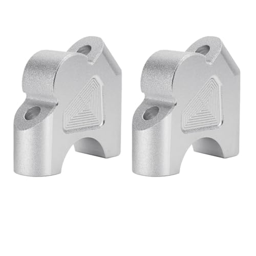 Élévateur guidon aluminium 32 mm usiné pour R1250GS LC Adv argent