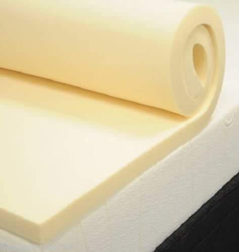 TOP STYLE COLLECTION Memory Foam Mattress Topper,canal barge,camper van,mobile home,static and toured (29'' 72'' 3'')