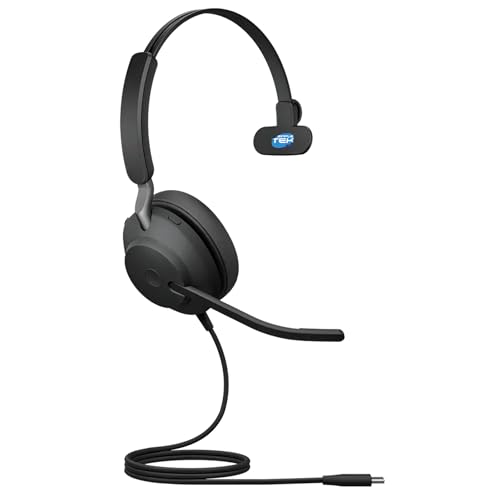 Auriculares con cable USB-C MS Mono SIMPLETEK para centro de llamadas