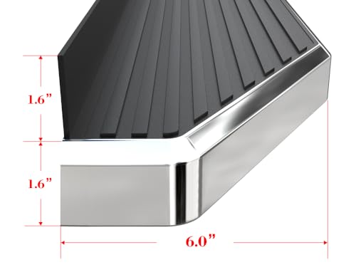 Estribos laterales de aluminio para Jeep Cherokee 1984-2000 miniatura 3