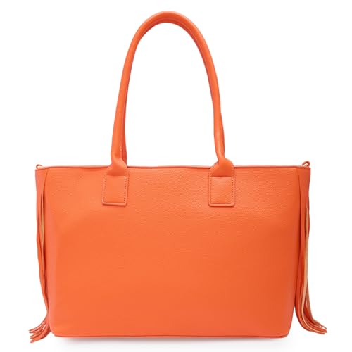 Image of Caprese Cindy Tote Bag, Large- | Stylish Handbag for Women | Spacious, Versatile Office & Daily Essentials Tote | Top Zip Closure