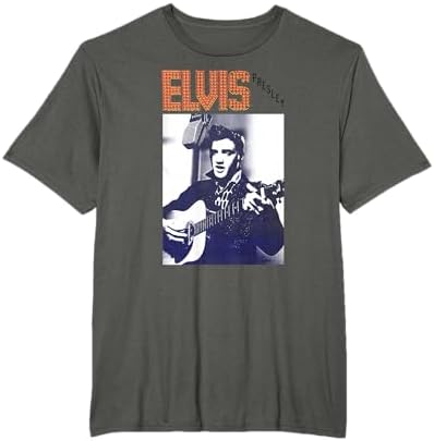Elvis Presley Official Studio T-Shirt, gris