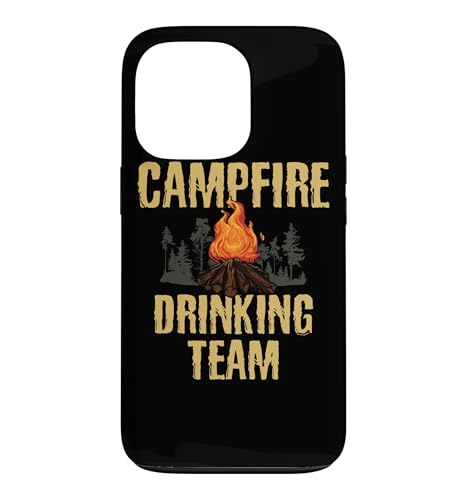 Campers Gift - Campfire Drinking Team Camping Outdoors Funny �X�}�z�P�[�X iPhone 13 Pro �p