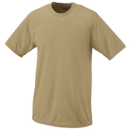 Augusta Sportswear Kids' Wicking Tee Shirt, Vegas Gold, Large