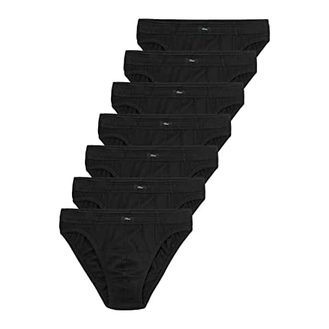 s.Oliver - Basic - Slip / Unterhose - 7er Pack (M Schwarz) Cover