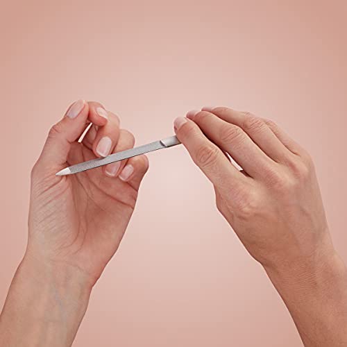 ZWILLING Saphir Nagelfeile, Formfeile Doppelseitig aus Edelstahl für Perfektes Feilergebnis aus Mattiertem Edelstahl… – Bild 7