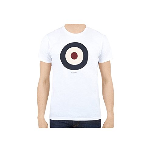 Ben Sherman MB12872 Camiseta, Blanco (Bright White), XXL para Hombre