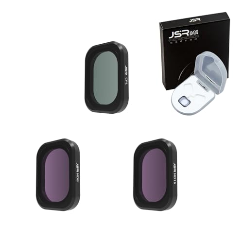 Toileum (3PCS) CPL & ND8 & ND16フィルターセット マグネティックレンズ保護フィルタセット DJI Osmo Pocket 3スタビライザに対応 多層コーティング付き 防水防汚 高透過率光学ガラスフィルター (CPL+ND8+N
