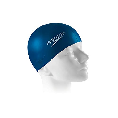 Touca de Natação, Speedo, Flat Cap Royal- Azul Royal