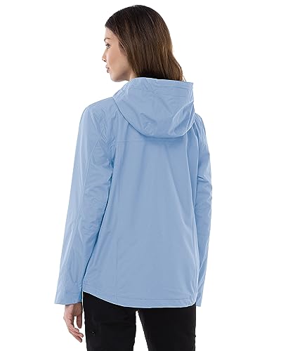 Image of Outdoor Ventures Packable Rain Jacket Women Waterproof Raincoat with Hood