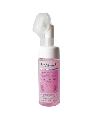 Sabonete de Limpeza Facial em Mousse Rosa Mosqueta 150ml (Válvula massageadora)