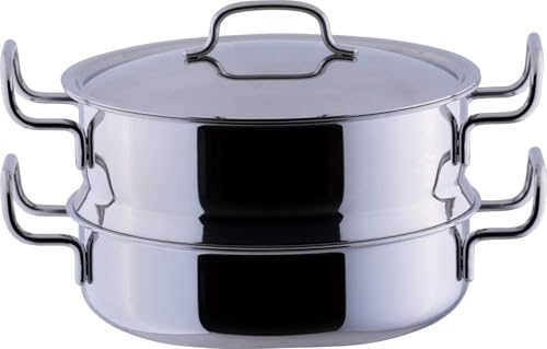 宮崎製作所 ジオ・プロダクト 蒸し器付鍋 25cm GEO-25M (鍋) 価格比較