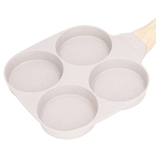 Hztyyier Frigideira de Ovo, Panela de Panqueca de Liga de Alumínio para Fogão de Indução, Fogão a Gá