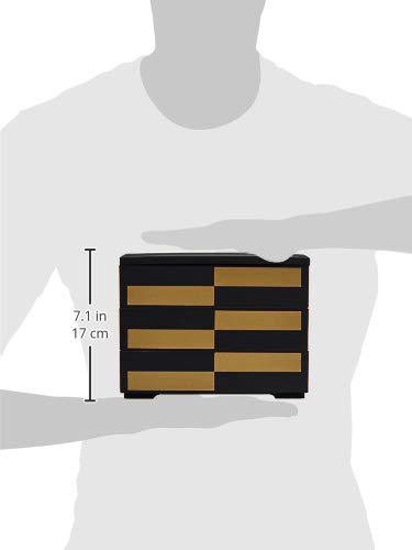 Amazon.com: 若泉漆器 Wakaizumi Lacquerware H-159-13-A 3-Tier