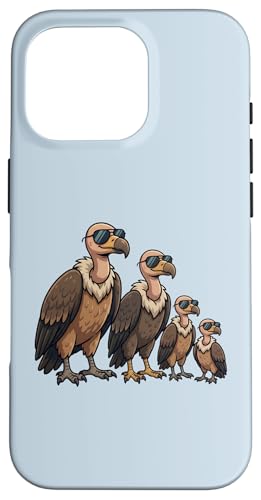 Vulture Family Sunglasses Cool Bird Lover Vultures Graphic �X�}�z�P�[�X iPhone 16 Pro �p