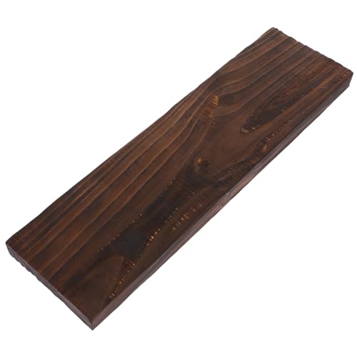 ULDIGI Aquarium Wood Board Decor Natural Carbonized Wood Fish Tank Ornament Board Prop for Fish Tank