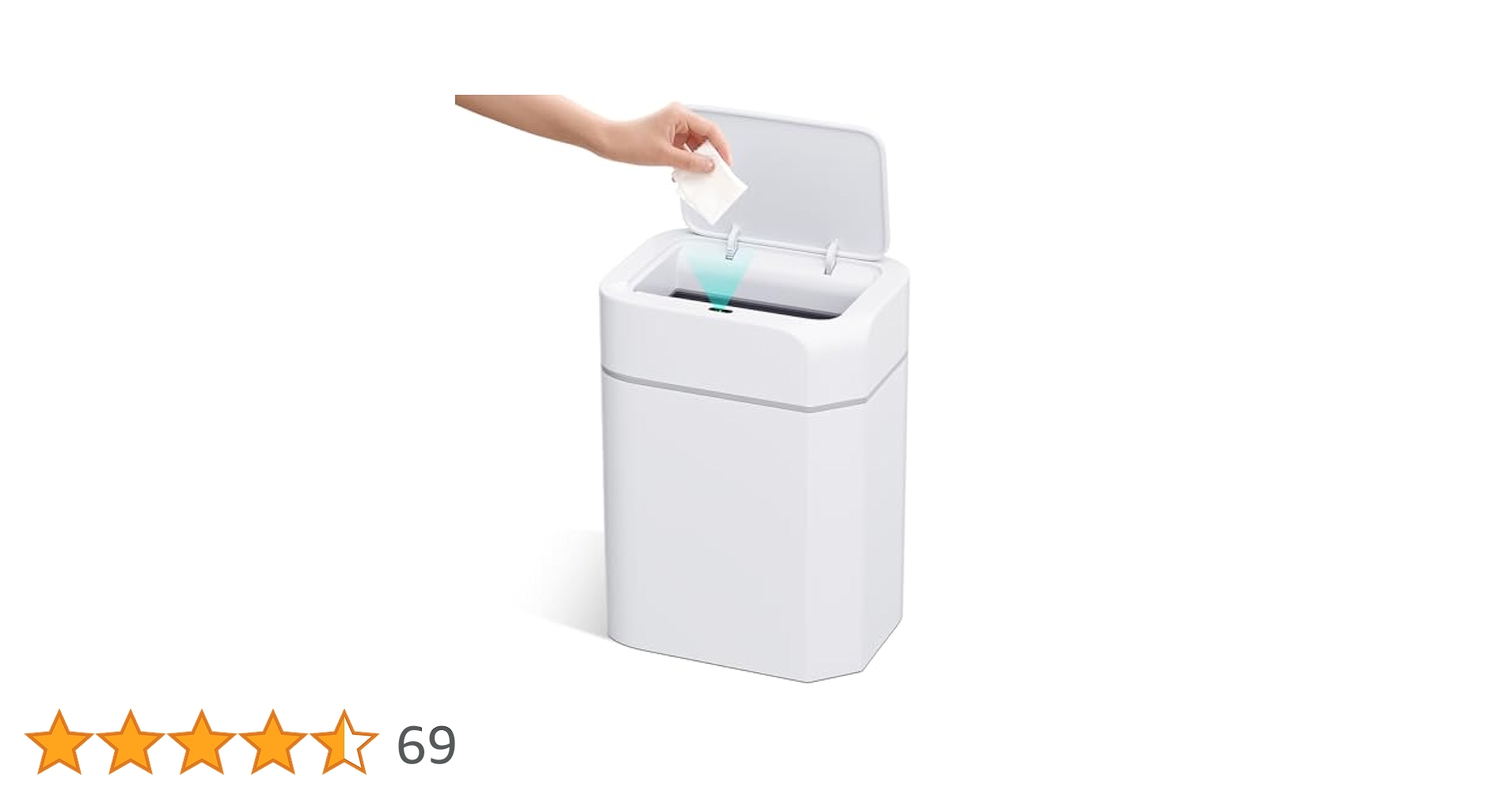 ゴミ箱 自動開閉式 蓋付き 防臭対策 スリム形状 12L Amazon｜ゴミ箱 自動開閉式 ふた付き 12リットル スリム