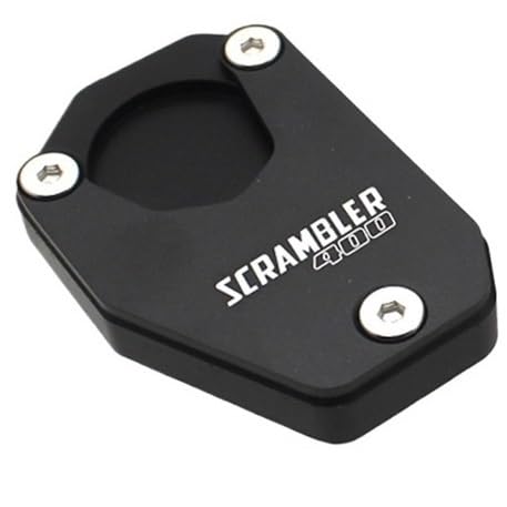 Extension béquille latérale moto évite la chute du Speed 400 sur sol meuble