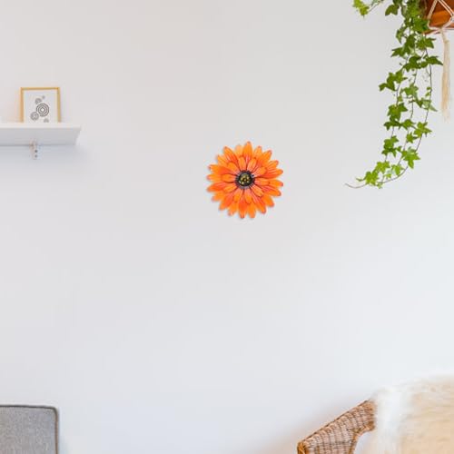 Decoración de pared flores de hierro nórdicas y colgante artístico realista 4