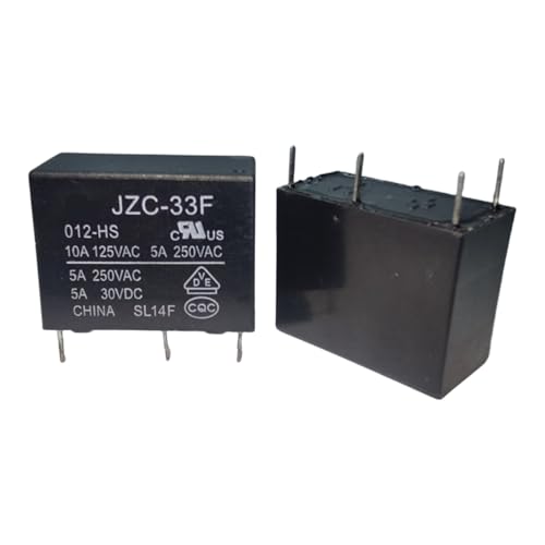 Relais JZC - 33F 012 HSL interrupteur électromagnétique PCB 12VDC