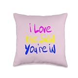 Dermatologist - I Love the Skin You're In Throw Pillow