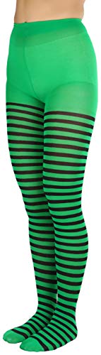 Image of ToBeInStyle Women's Nylon Horizontal Striped Tights