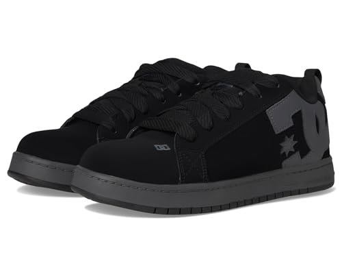 Image of DC Mens Court Graffik Work Black and Grey Composite Toe Boots