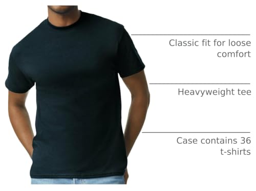 Image of Gildan Adult Ultra Cotton T-Shirt, Style G2000, Multipack