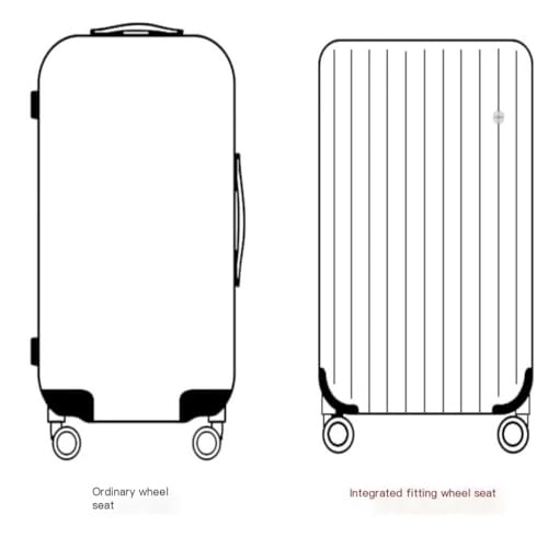 Luggage Travel Gear Wide Trolley Suitcase Women's Large-Capacity Password Suitcase Universal Wheel Men's Suitcase(26inch)3