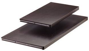 Decor Shelf Walnut, 16" X 2' X 1-1/4" H