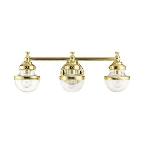 Image of Livex Lighting 17413-05 3-Light Fixture, Polished Chrome