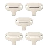 BESTonZON 5 Stück Nähmaschinenschraubendreher aus Robustem Metall Klein und Leicht Schraubendreher für Nadelplatten für Haushaltsgerätewartung